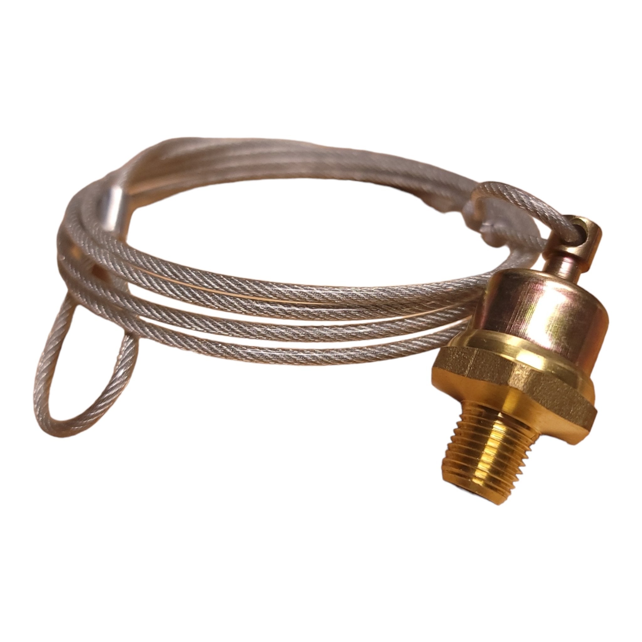 thumbnail image 2 of Torque Air Tank Drain Valve – 2 Pack With 5ft Cable – Replaces Haldex 12105 – For All Trucks 2 of 3