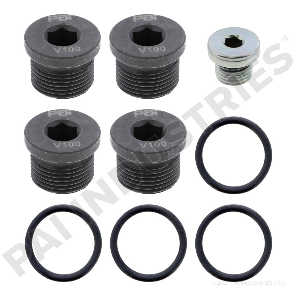 Drain Plug Kit For Cummins ISX Oil Pan All Pro Truck Parts
