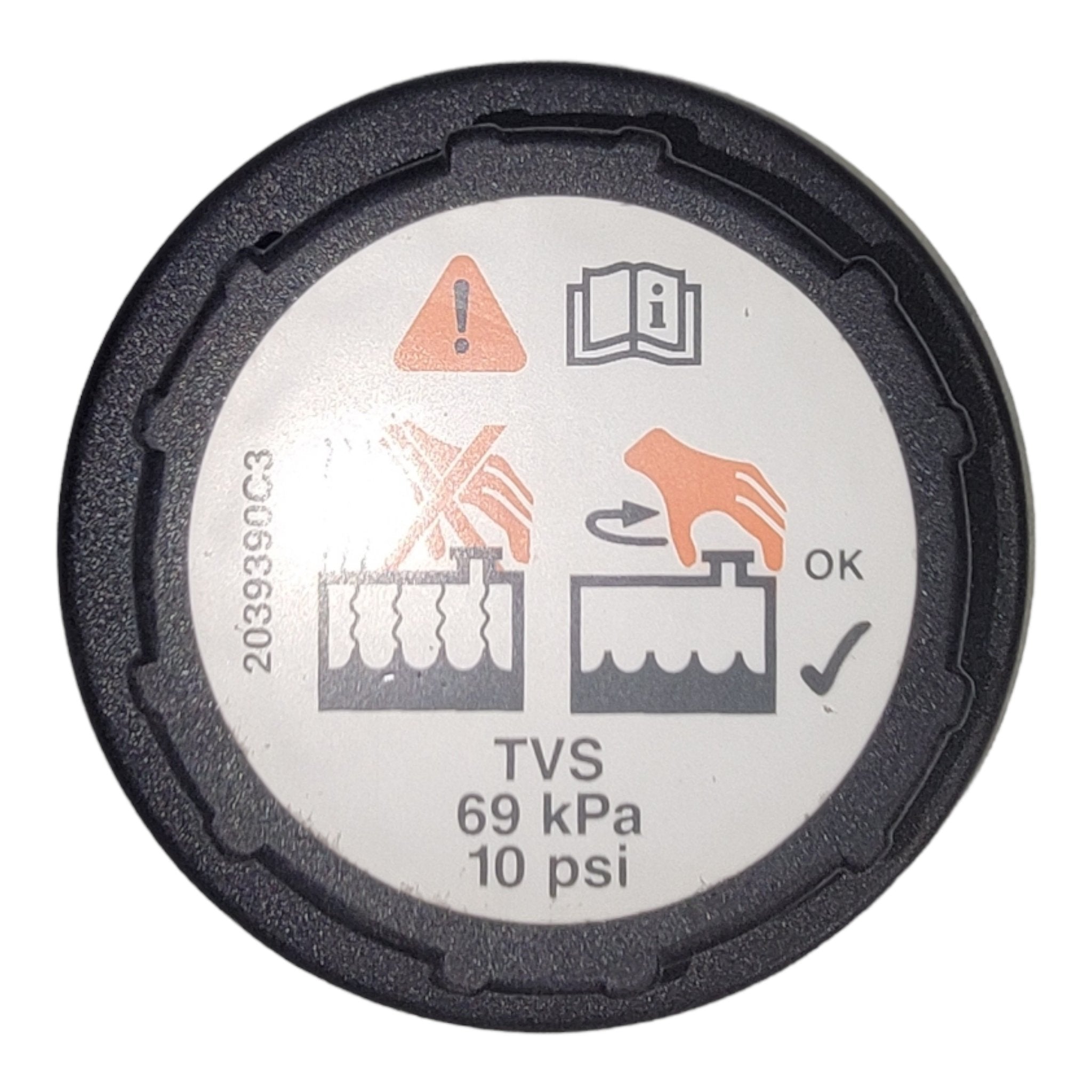 Genuine International 2039390C3 Coolant Recovery Tank Cap All Pro Truck Parts