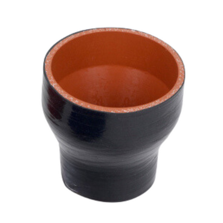 1.75in x 2.25in I.D. Black Straight Silicone Reducer │ Flex Technologies 