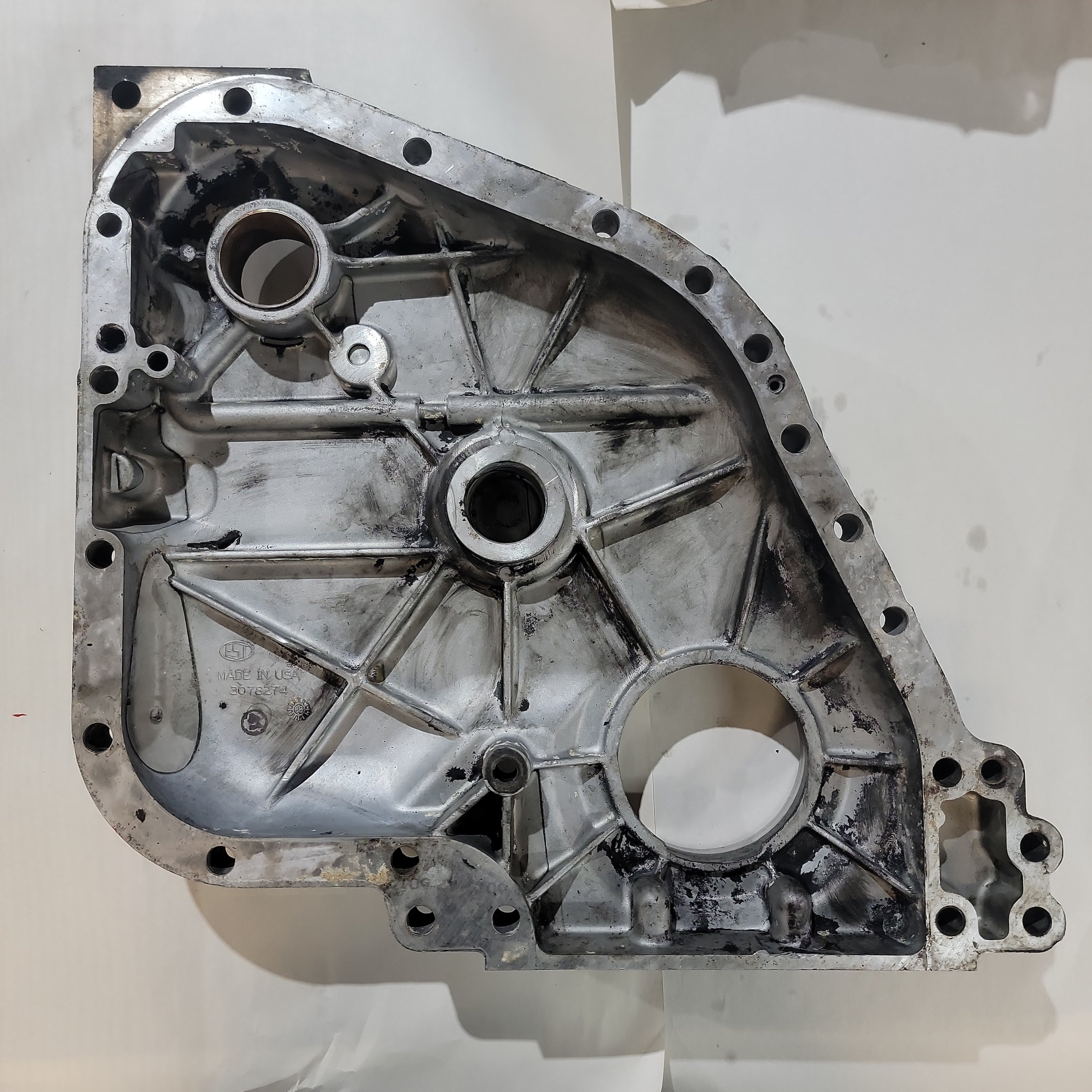 Cummins 3411458 Timing Cover | Used | for N14 Engines