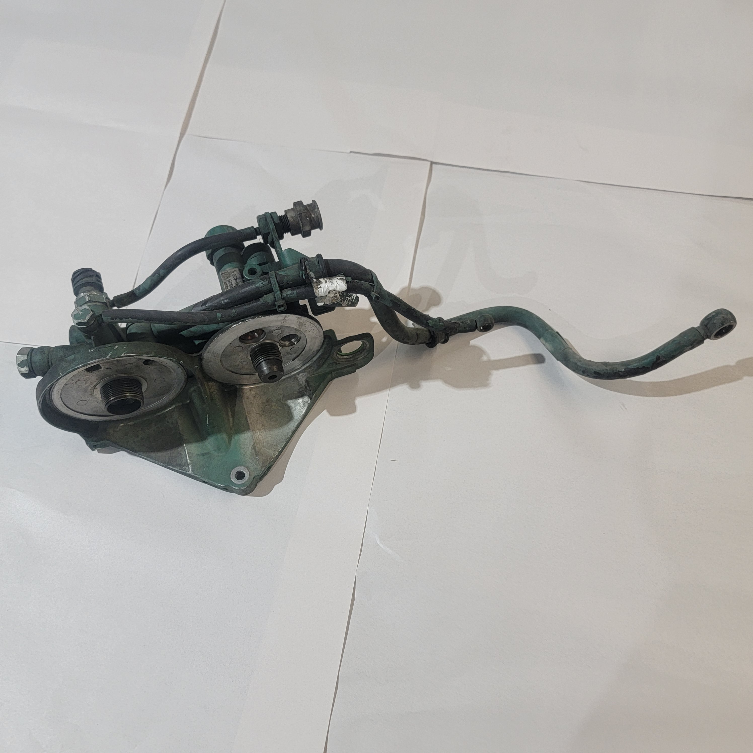Volvo 21870635 Fuel Filter Housing with sensor and Fuel Lines | Used │ Volvo 