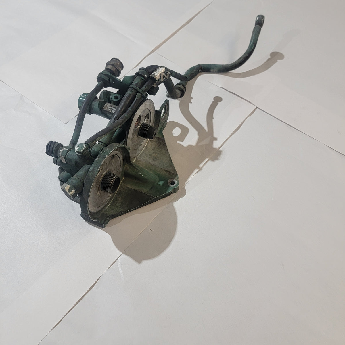 Volvo 21870635 Fuel Filter Housing with sensor and Fuel Lines | Used │ Volvo 