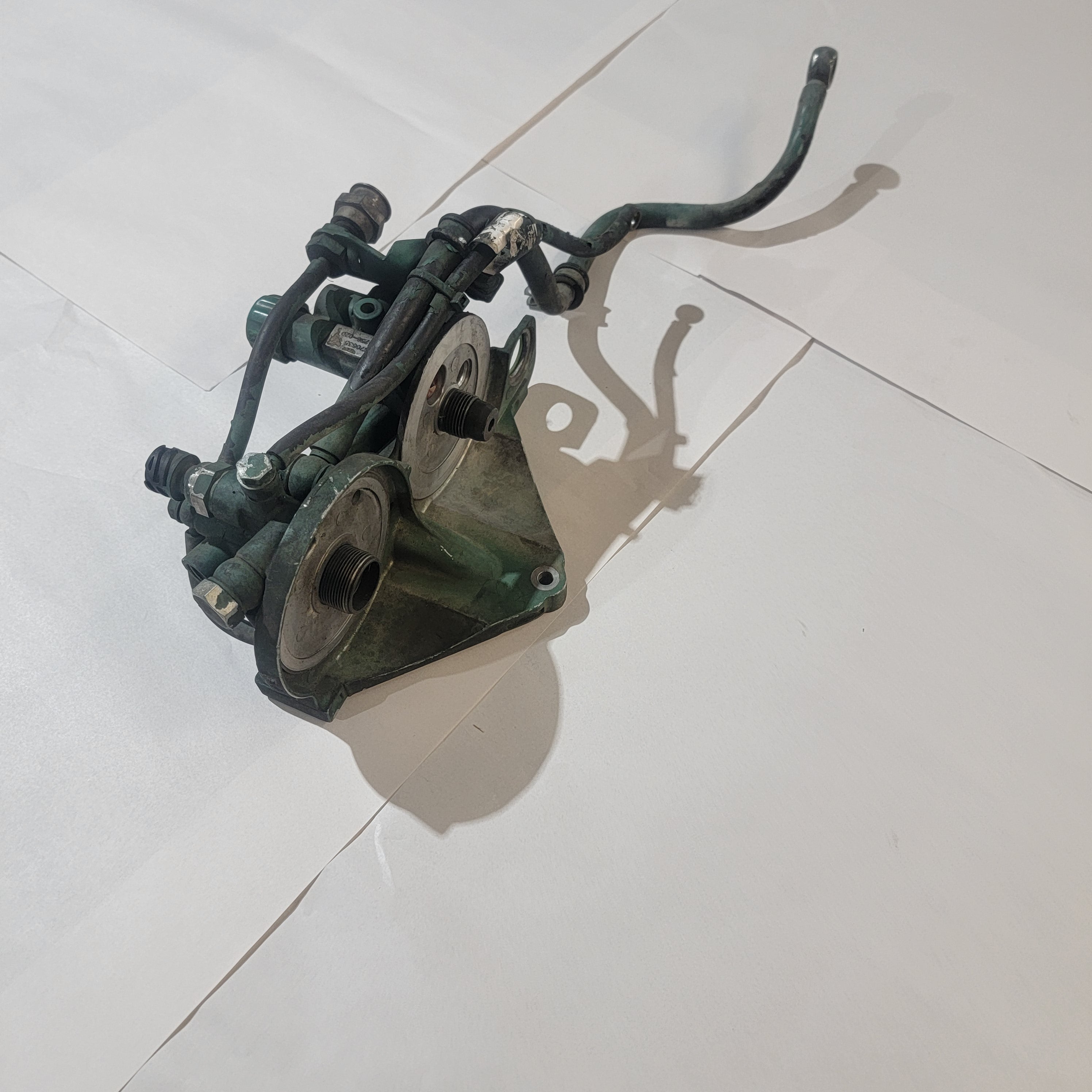 Volvo 21870635 Fuel Filter Housing with sensor and Fuel Lines | Used │ Volvo 