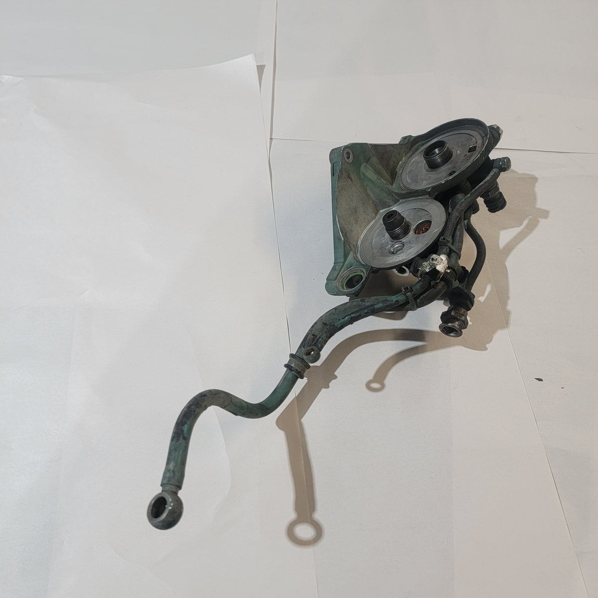 Volvo 21870635 Fuel Filter Housing with sensor and Fuel Lines | Used │ Volvo 