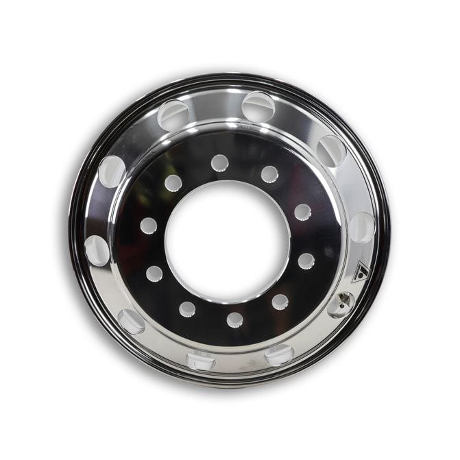 Accuride 41730SP Polished Aluminum Wheel