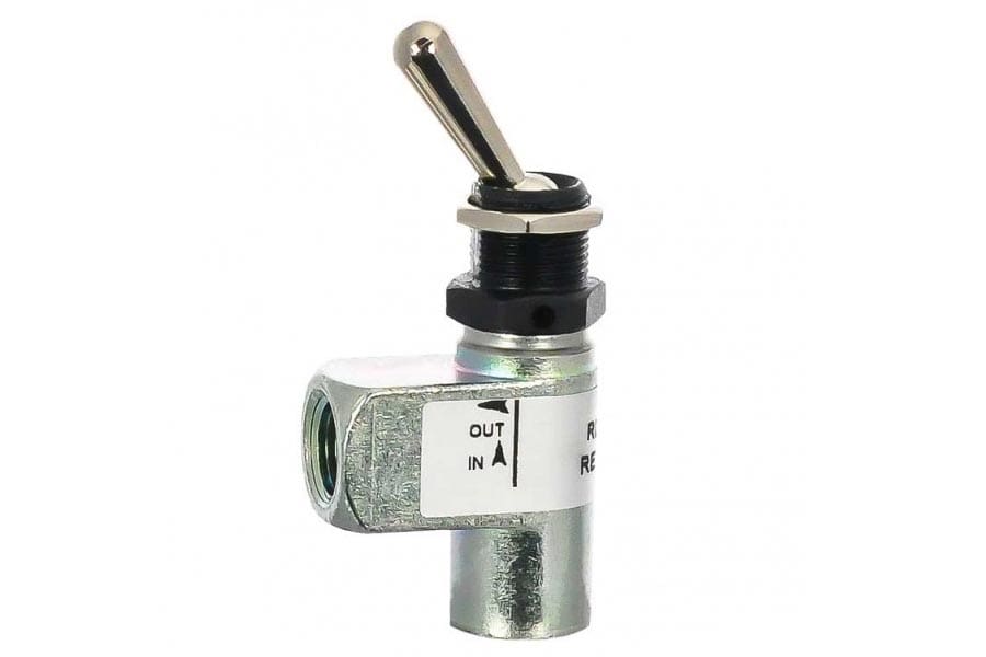 Air Control Switch 2601010 Toggle (Chrome) – Heavy-Duty Trucks