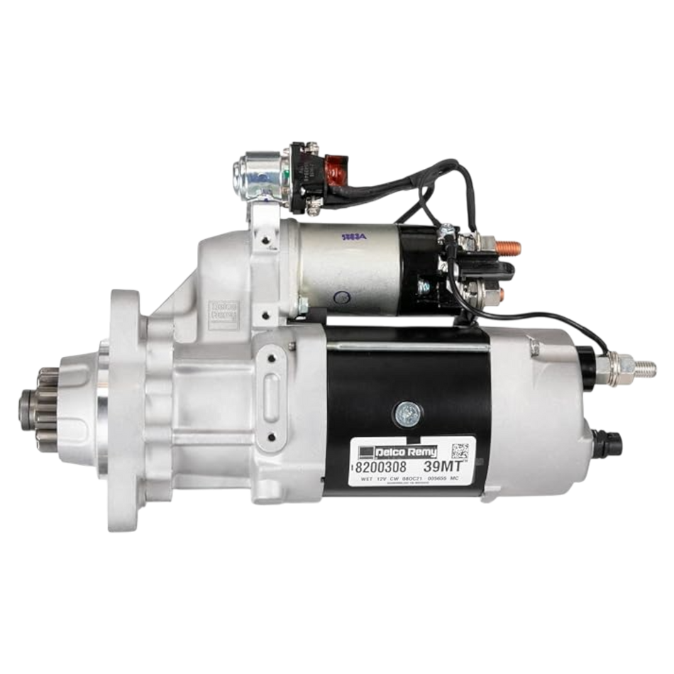 Delco Remy 8200308 39MT Starter Motor – Cummins ISX, CAT C15, Detroit Series 60