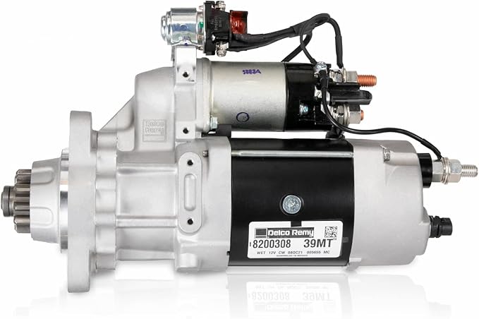 Delco Remy 8200308 39MT Starter | Starter for Cat C15 and Cummins ISX │ Delco Remy 