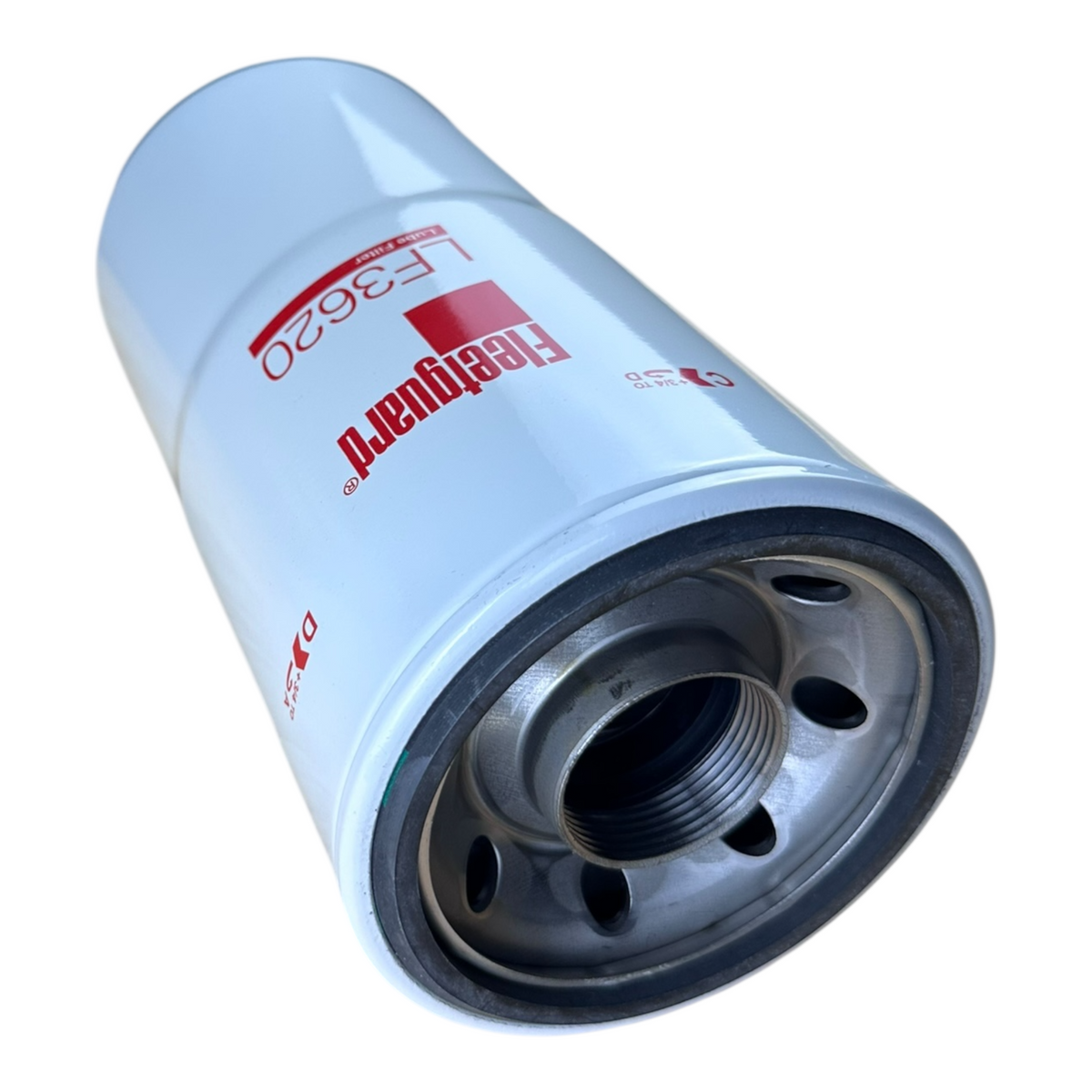 Fleetguard LF3620 Oil Filter on a white background