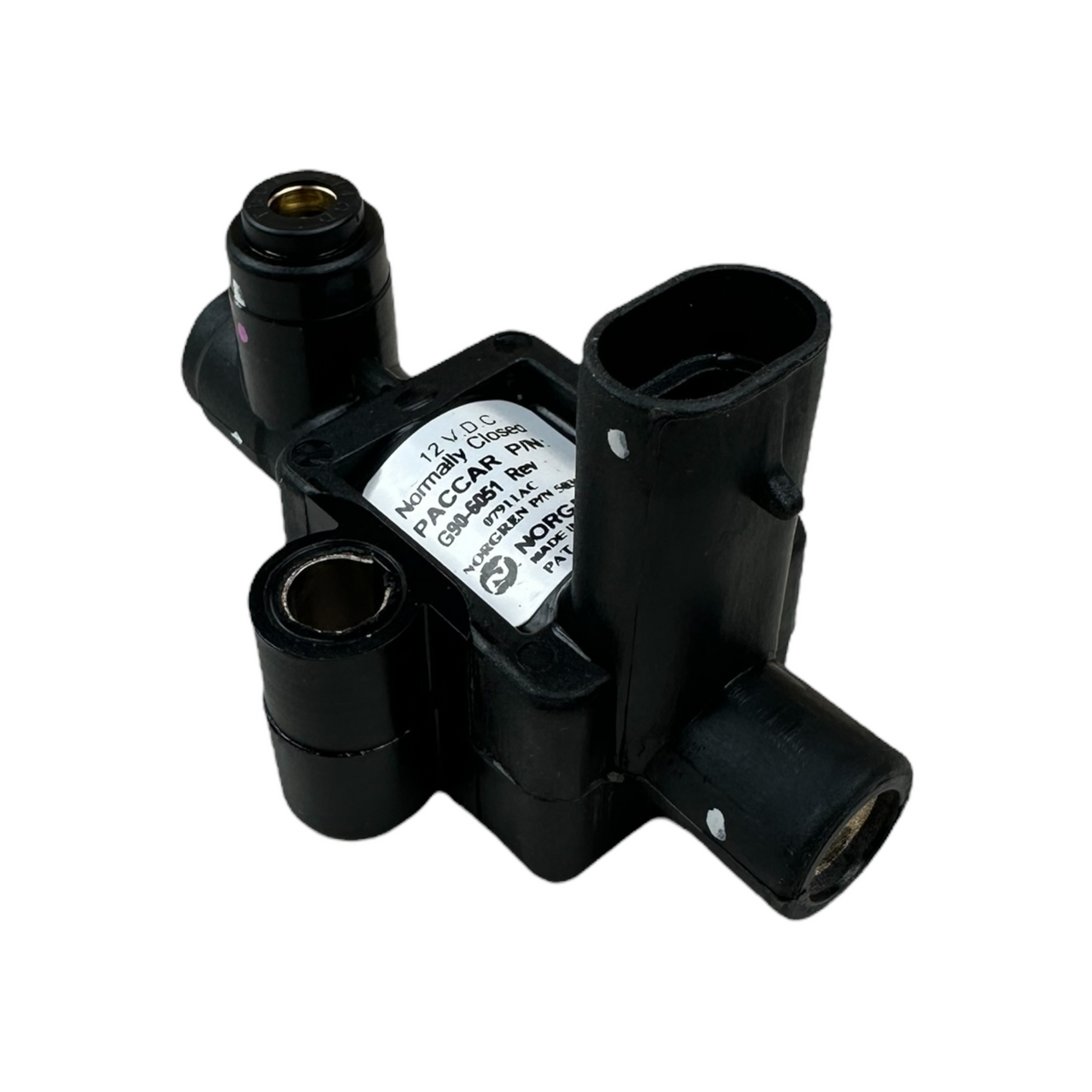 Paccar G90-6051 3 Way Normally Closed Fan Solenoid Valve │ Paccar 