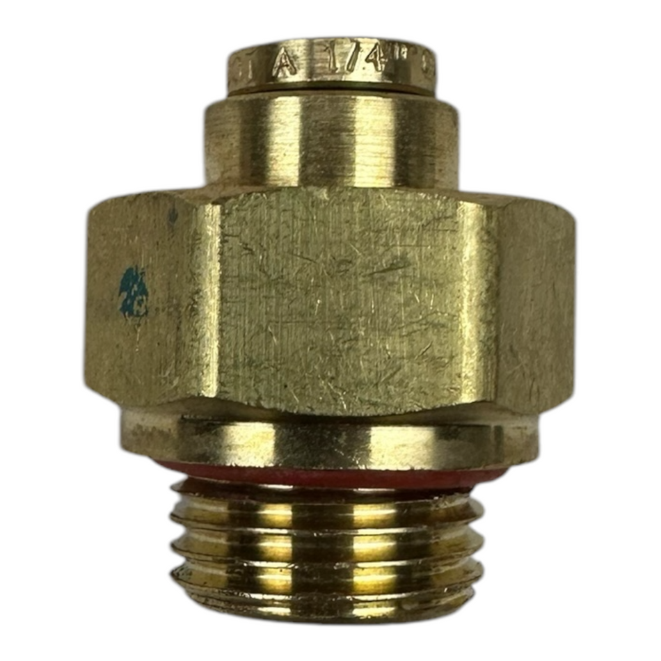 Automann 177.V20566175 1/4" Push In X M16X1.5 Adapter⎜Replaces Volvo 20566175 │ Automann 