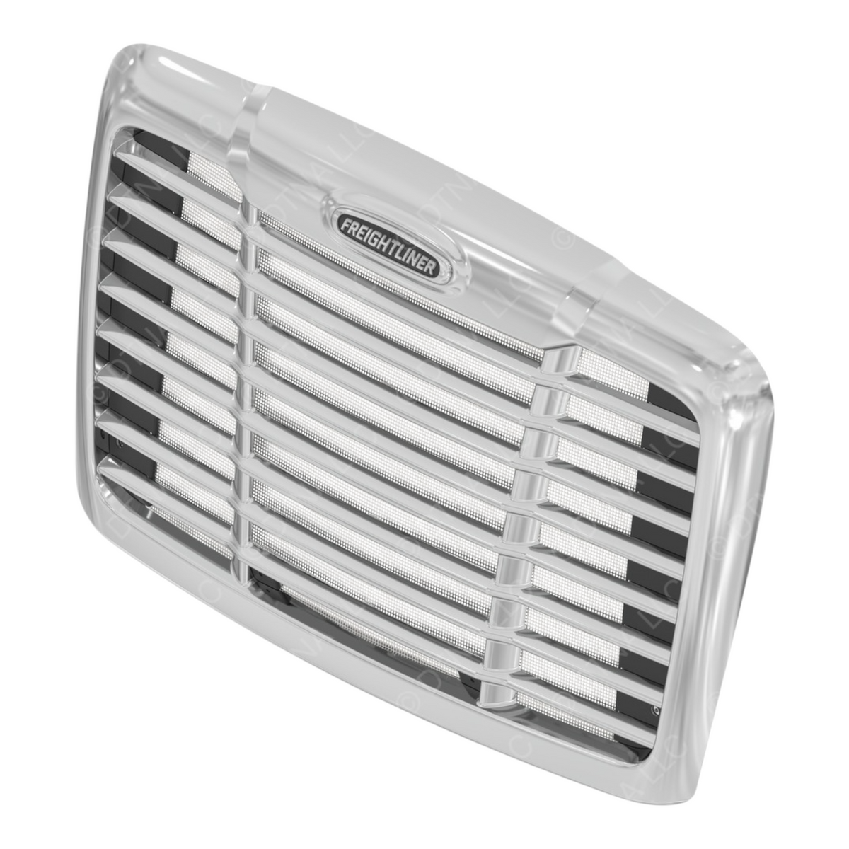 A17-15624-002 Freightliner Cascadia Chrome Grille with BugScreen A17-15624-002 Freightliner Cascadia Chrome Grille with BugScreen