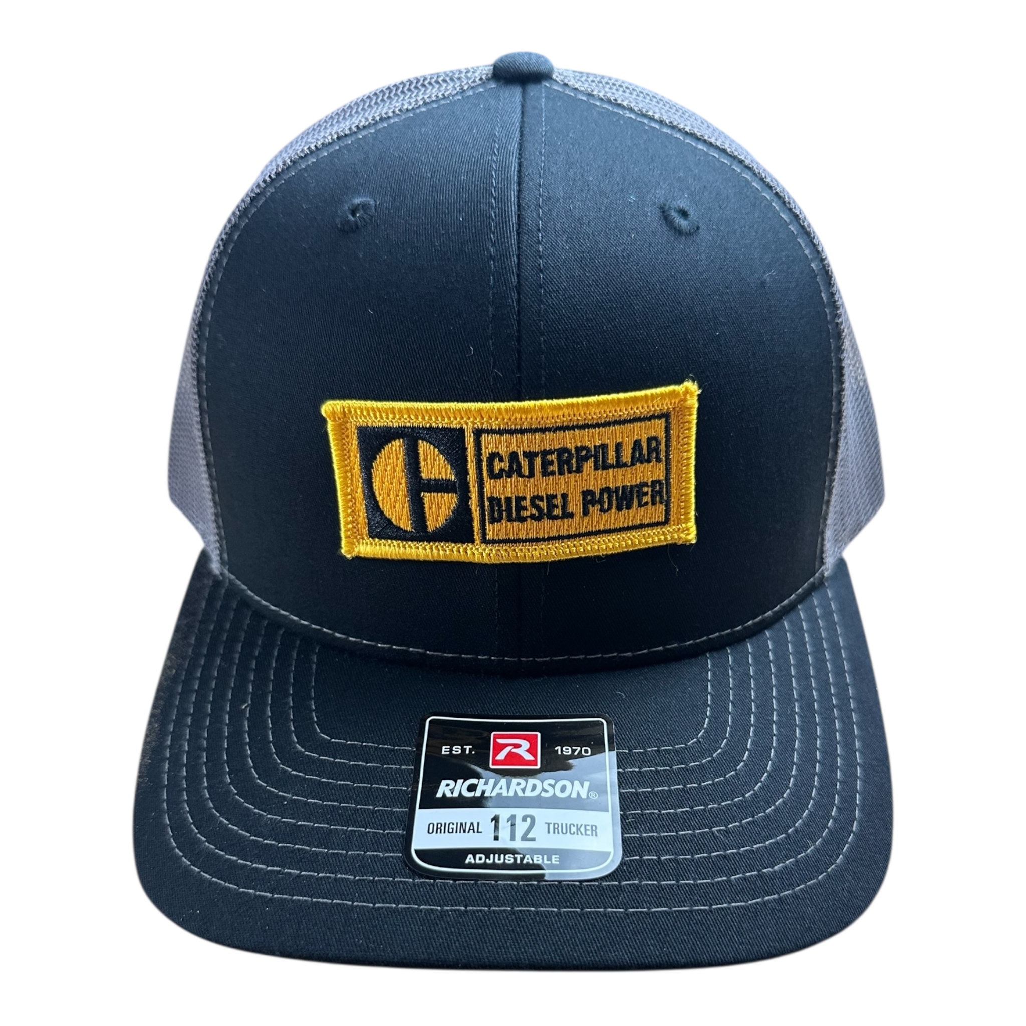 Richardson 112 Retro Caterpillar Patch Trucker Hat │ Richardson 