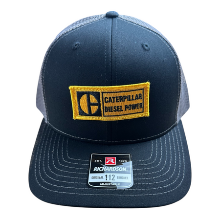 Richardson 112 Retro Caterpillar Patch Trucker Hat │ Richardson 