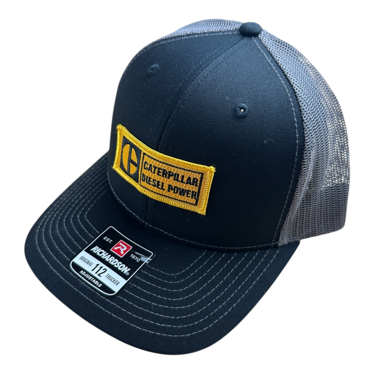 Richardson 112 Retro Caterpillar Patch Trucker Hat │ Richardson 