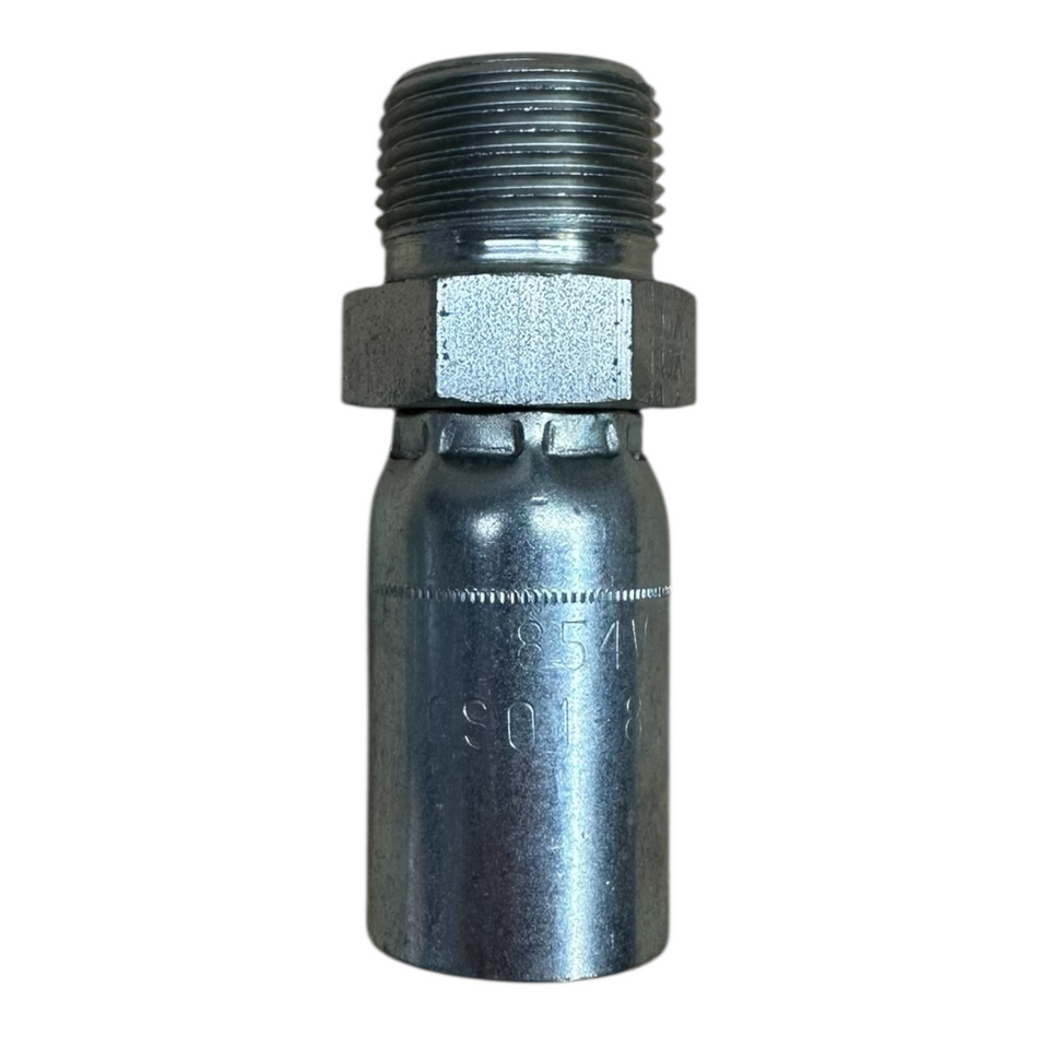 Couplamatic CS01-8X12 │ 1/2 Hose X 3/4 Male Pipe⎪Replaces Weatherhead 08U-112 │ Couplamatic 