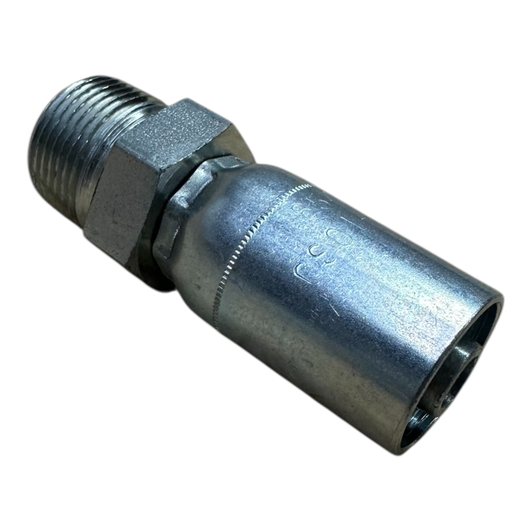 Couplamatic CS01-8X12 │ 1/2 Hose X 3/4 Male Pipe⎪Replaces Weatherhead 08U-112 │ Couplamatic 