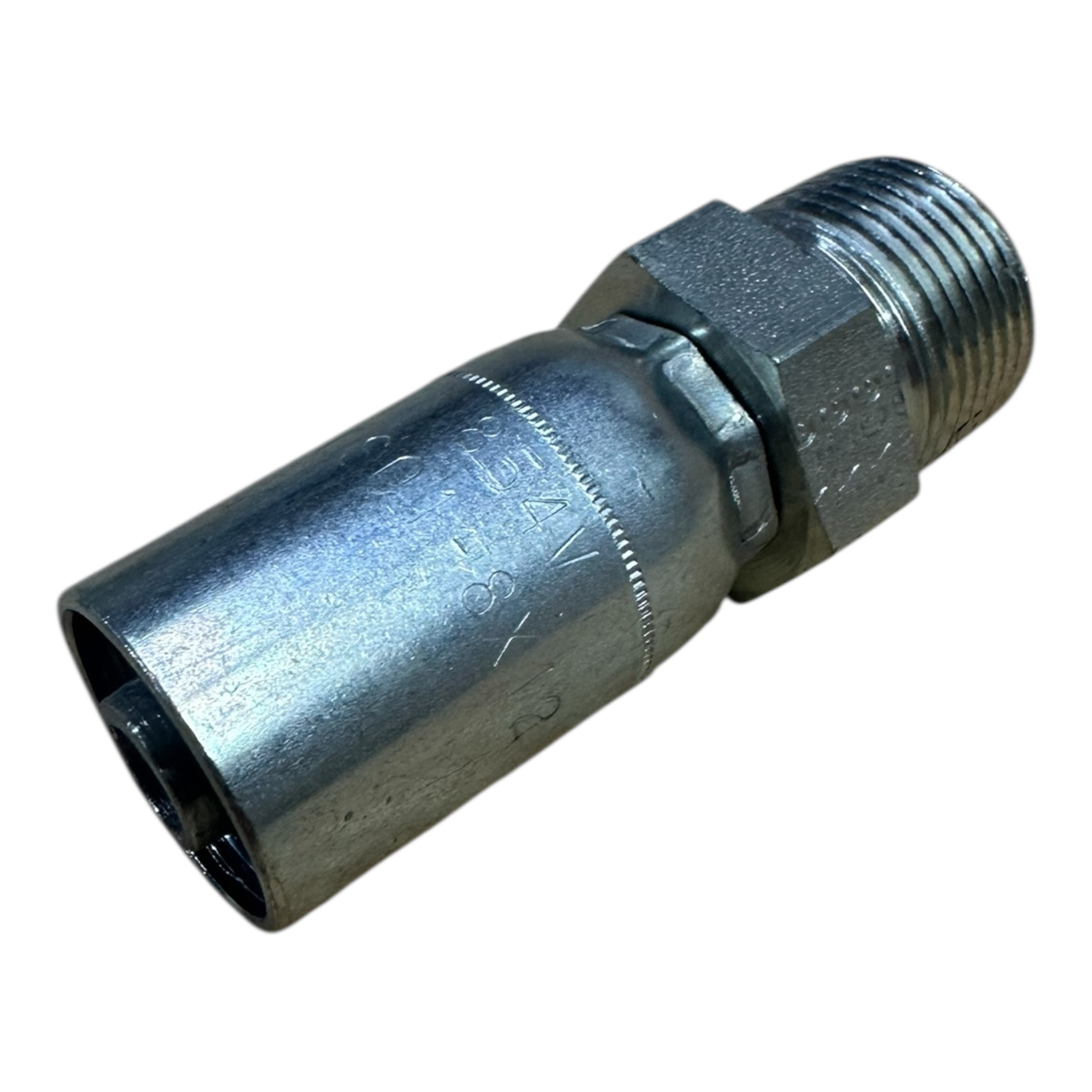 Couplamatic CS01-8X12 │ 1/2 Hose X 3/4 Male Pipe⎪Replaces Weatherhead 08U-112 │ Couplamatic 
