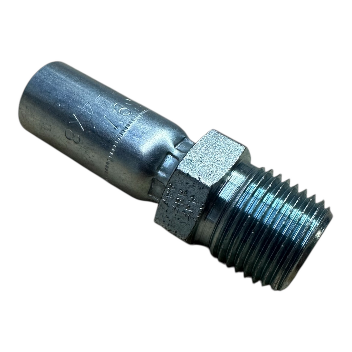 Couplamatic CS01-4X8 Hose Coupling │ 1/4 Hose X 1/2 Male Pipe⎪Replaces Weatherhead 04U-108 │ Couplamatic 