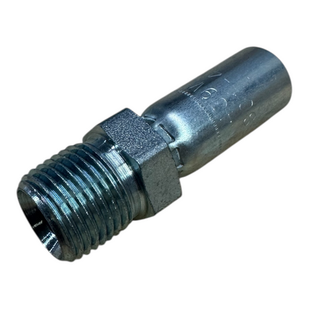 Couplamatic CS01-4X8 Hose Coupling │ 1/4 Hose X 1/2 Male Pipe⎪Replaces Weatherhead 04U-108 │ Couplamatic 