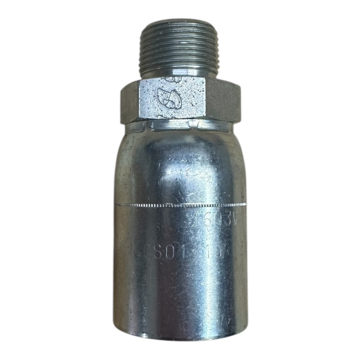 Couplamatic CS01-16X12 Hose Coupling │ 1" Hose X 3/4" Male Pipe │ Replaces Weatherhead 16U-112 │ Couplamatic 