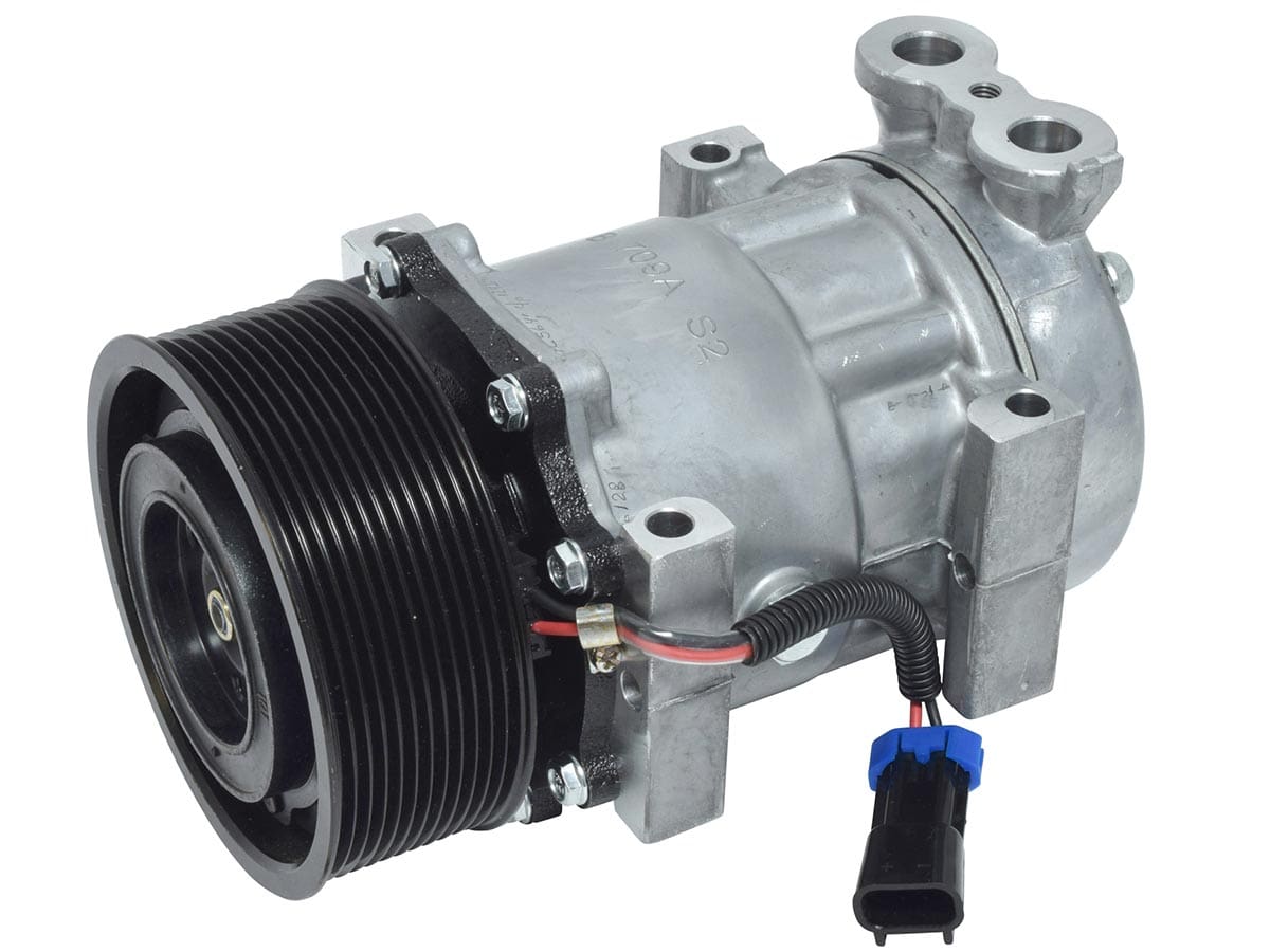 Sanden 4378 Compressor | 12V SD7H15SHD 126mm │ AC Parts 