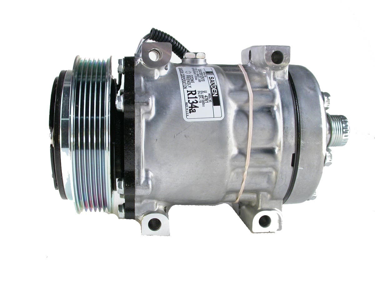 Sanden 4492 A/C Compressor – 6 Groove 125mm, Direct Drive