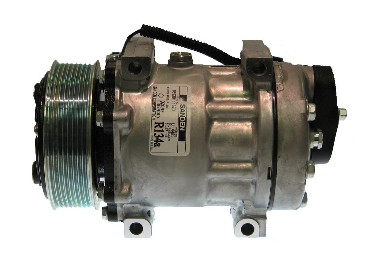Sanden 4417 A/C Compressor – 8 Groove 119mm STD