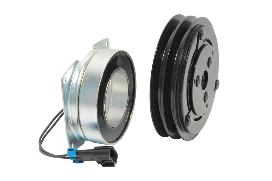 T/CCI York-Style 1501032 A/C Clutch – 2 Groove 6" Pulley w/ Metripack