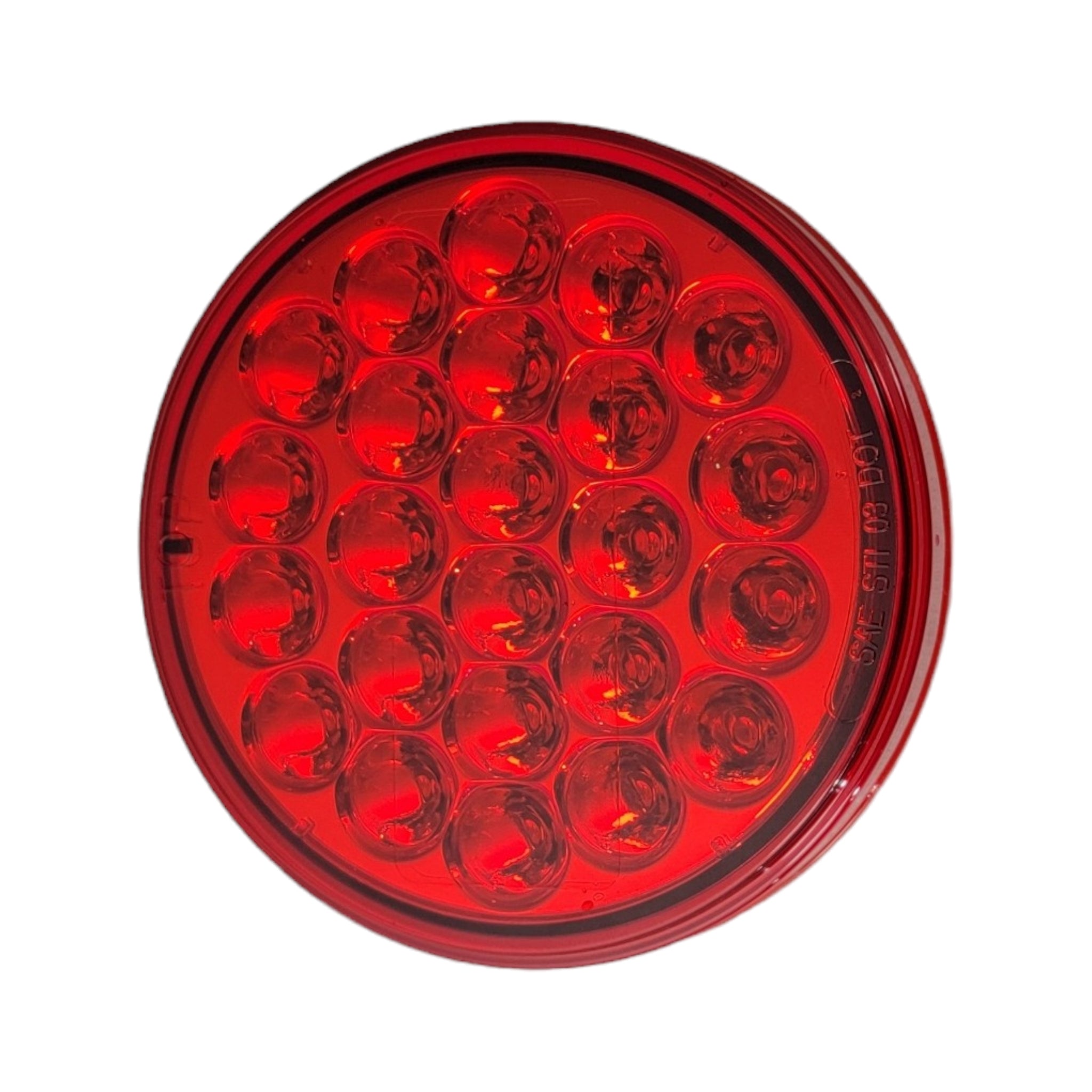 Automann 571.LD40R24 Red LED S/T/T | 24 Diode Replaces Truck-Lite 4050 │ Automann 