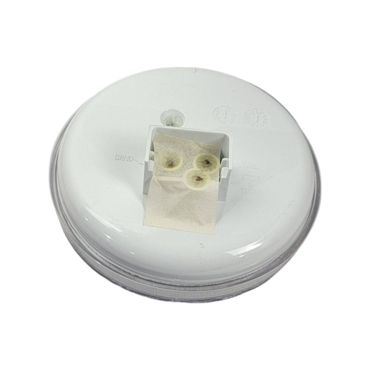 Automann 571.LD40CR24 Red LED With Clear Lens S/T/T | 24 Diode Replaces Truck-Lite 4051 │ Automann 