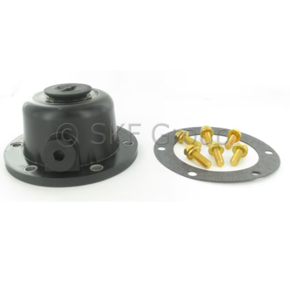 Genuine SKF 1612 Hubcap |  6 bolt | 4.5" Bolt Pattern │ SKF 