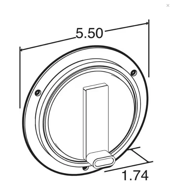 Truck Lite 44326R Red Stop/Turn/Tail Light │ Truck-Lite 