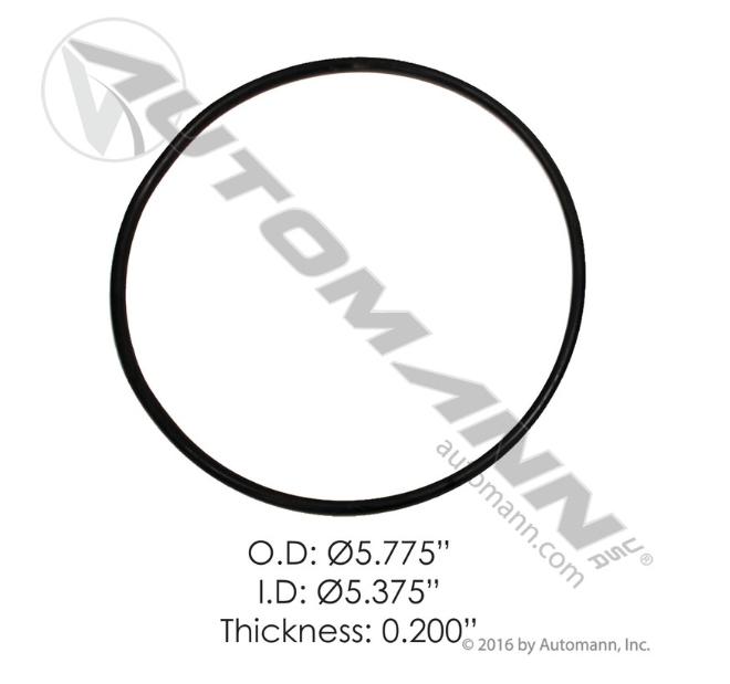 Automann 180.10618.1 Hub Cap O-Ring │ Replaces Meritor R005500 │ Automann 