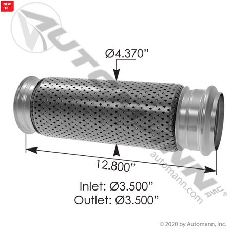 Automann 820.B75320P Bellows Kit for Kenworth and Peterbilt⎜Replaces Paccar M66-7091-0320 │ Automann 
