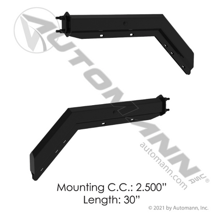 Automann 562.459 Spring-Loaded 45° Mud Flap Hanger Kit │ Automann 