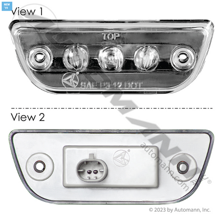 Automann 564.75083C LED Cab Marker Light │ Replaces Peterbilt P54-1283-500 │ Automann 