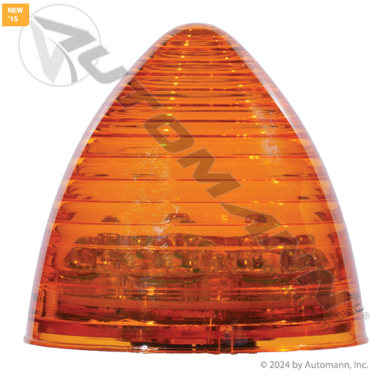Automann 571.LD13A13 Amber LED Beehive Marker Light – 2.5 in