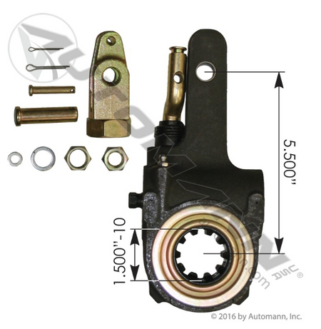 Automann 10 Spline 1.5" Spline Diameter 5.5" Arm Slack Adjuster │ Automann 