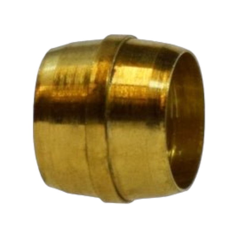 Brass Compression Ferrule for Nylon Air Brake Tubing - DOT Approved