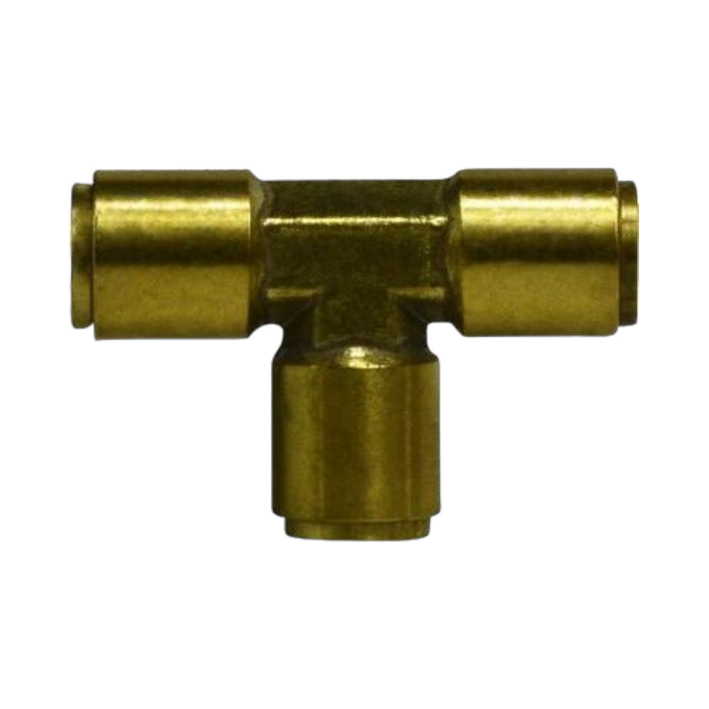 Brass Push In Union Tee | DOT Approved | Quick Connect Air Brake Tee │ Midland Industries 