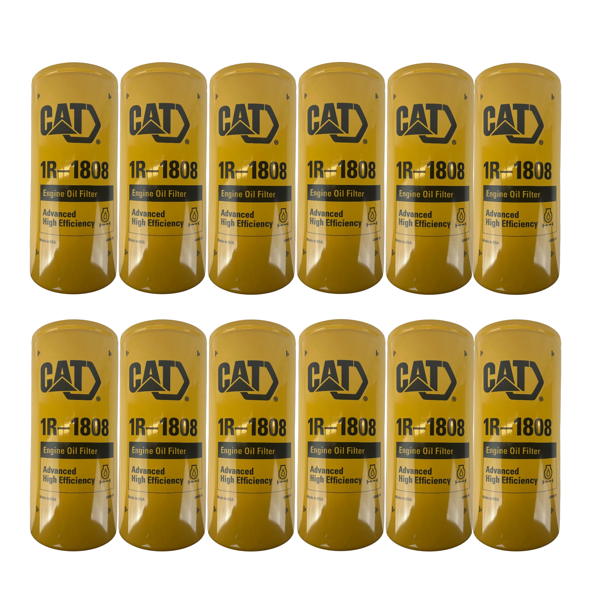 Cat 1R-1808 Oil Filter Case of 12 | C9 Engine LF9691A