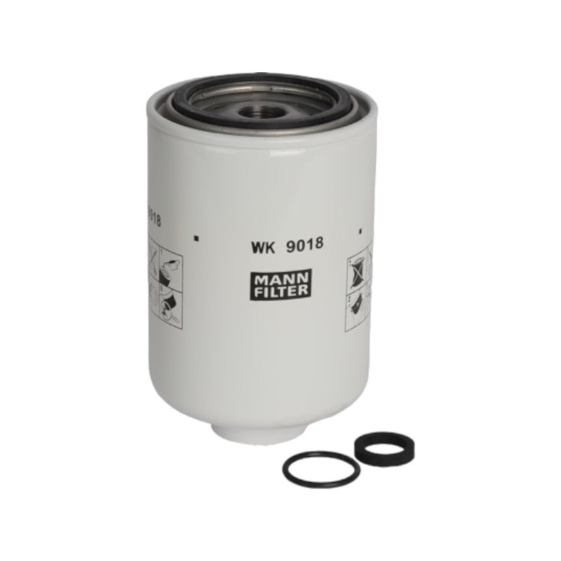 Mann WK 9018X Fuel Filter Replacement for Fleetguard FS19519 | ISB 5.9L and ISB 6.7L │ Mann & Hummel 