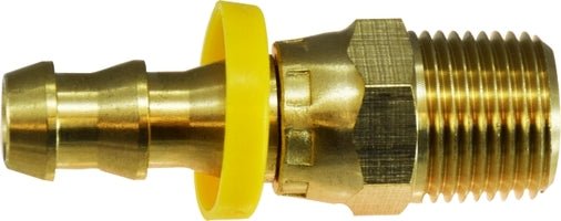 1/2 X 1/2 Push on Hose Barb X Mip Swivel Adapter 30389 | Replaces 07202-0808 │ Midland Industries 