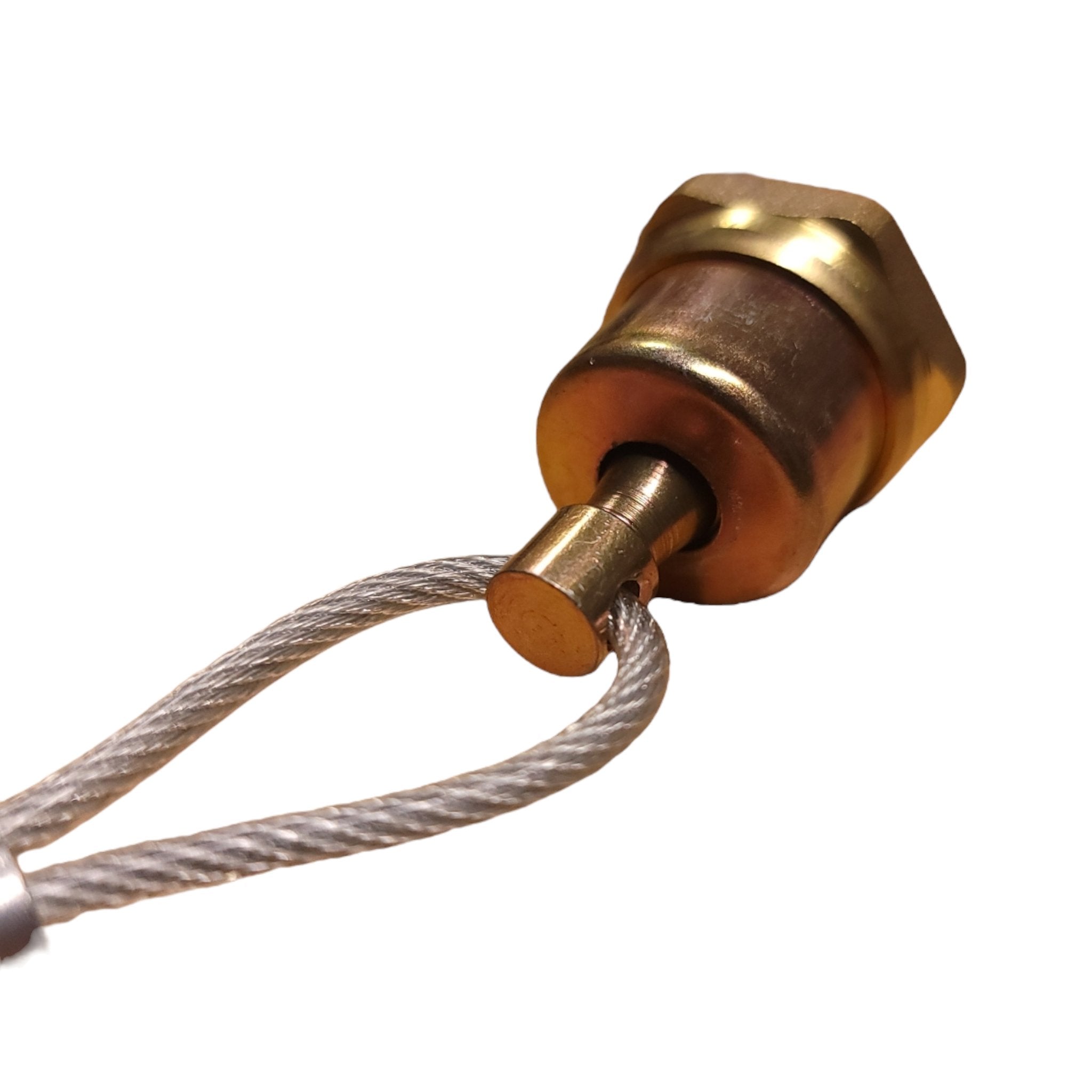 1/4" Air Tank Pull Drain Valve With 5 Foot Cord All Pro Truck Parts