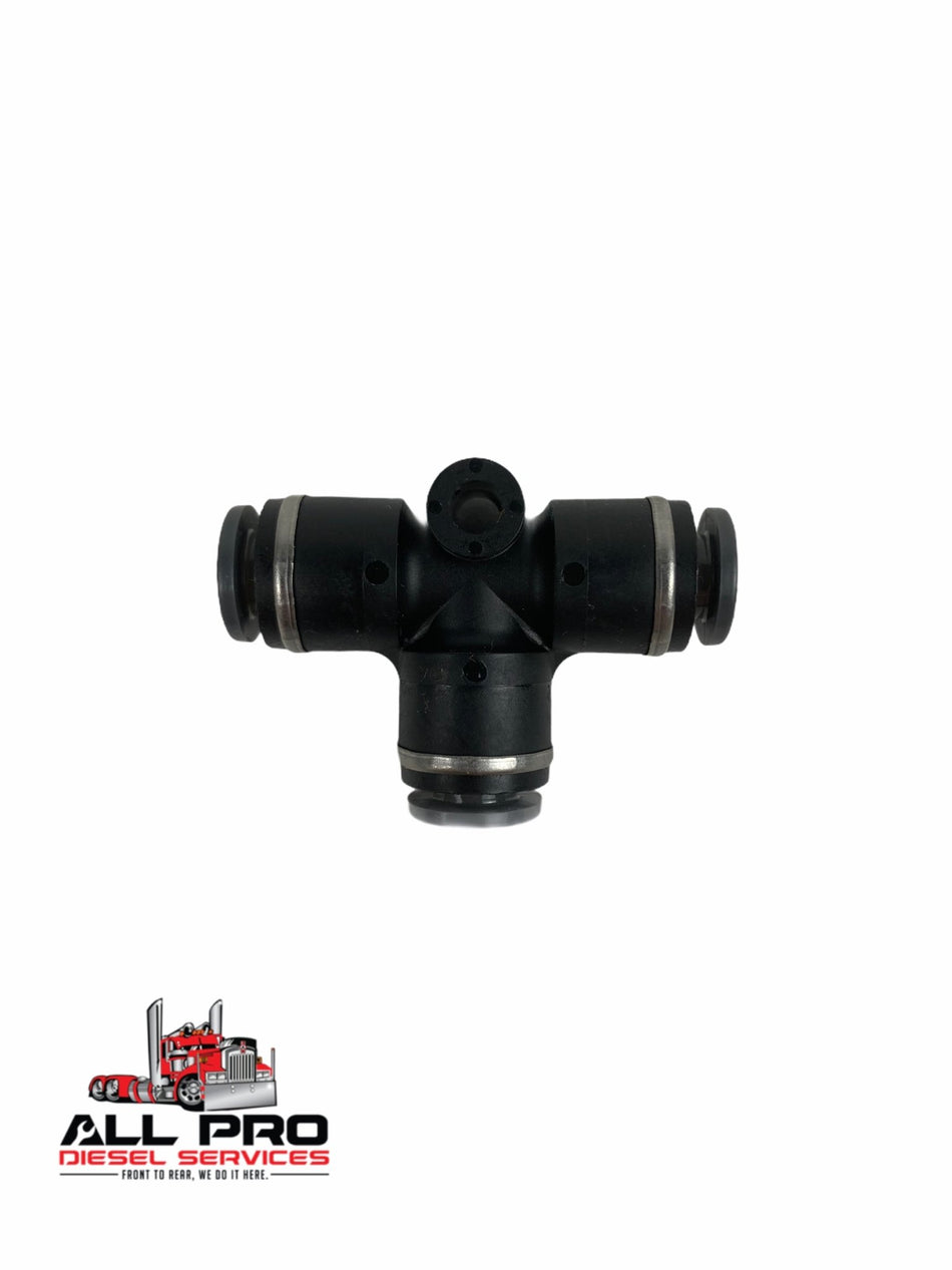 1/4 Composite DOT Push In Union Tee │ Midland Industries 