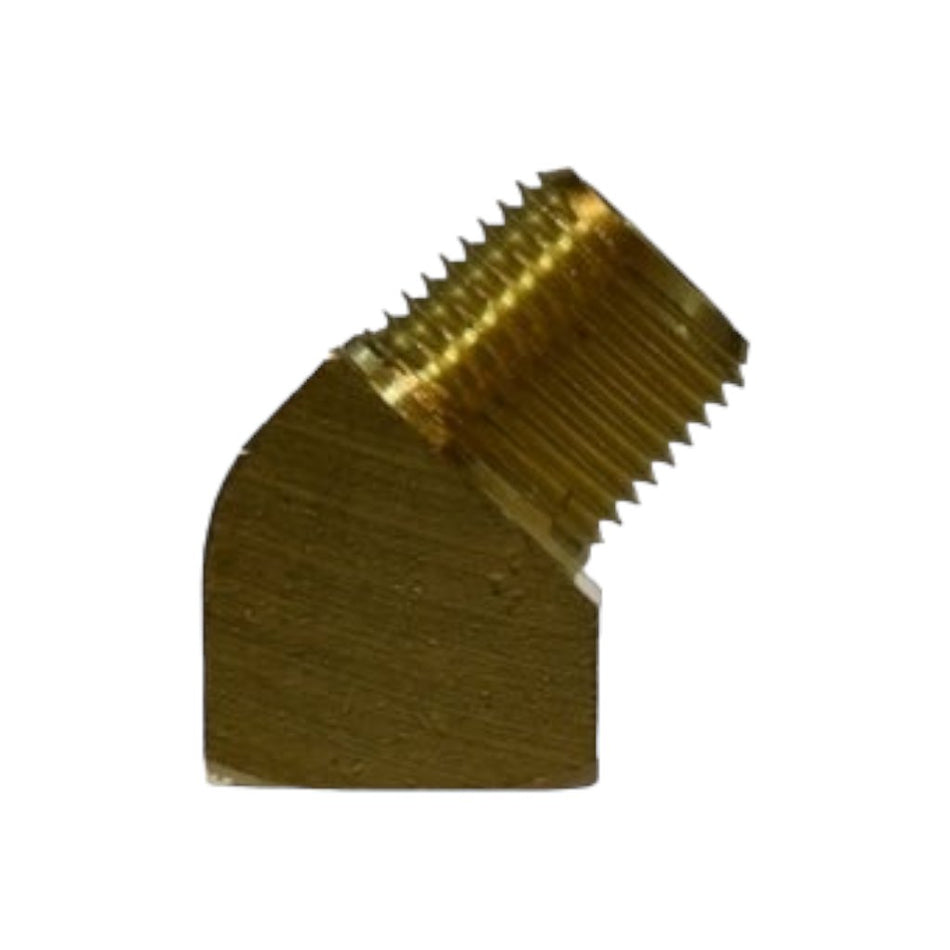 1/8" MIP X 1/8" FIP 45 Degree Brass Elbow │ Midland Industries 