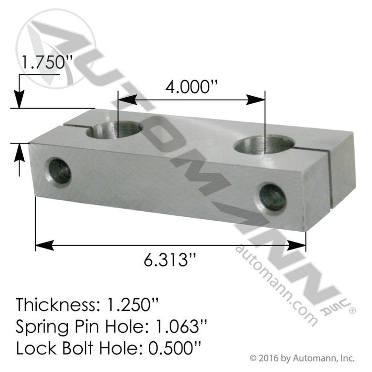 Automann M1214 Rear Spring Shackle Side Bar │ Automann 
