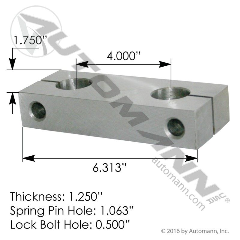 Automann M1214 Rear Spring Shackle Side Bar │ Automann 